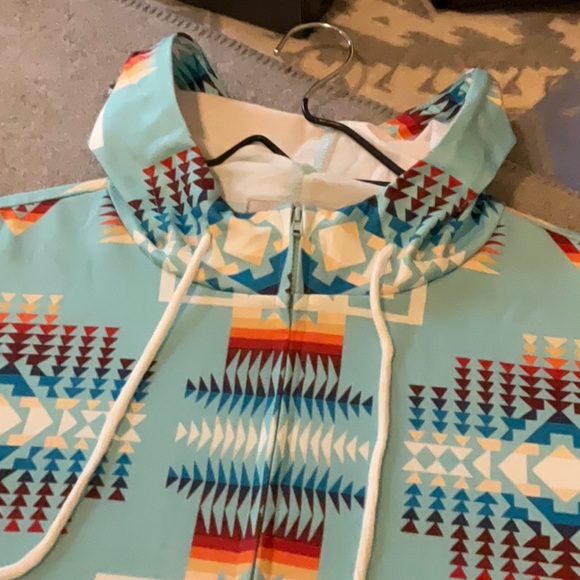 Texas 1881 3/4 zip pullover hoodie - Picture 1 of 9